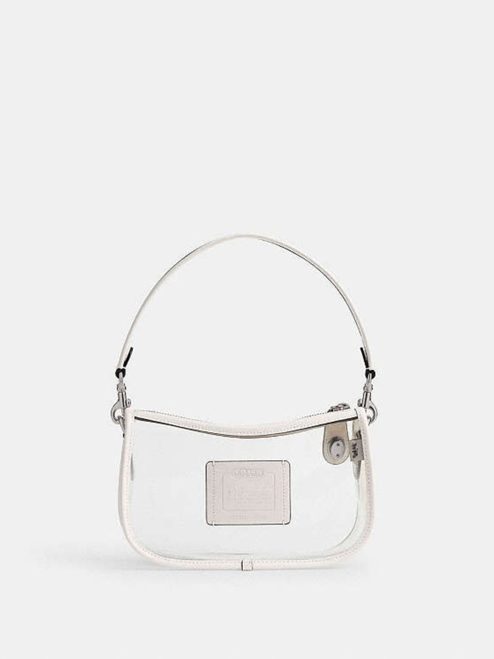 Coach Stadium Swinger Bag in Chalk